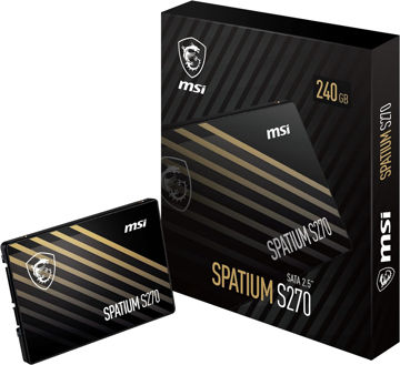 حافظه اینترنال اس اس دی ام اس آی مدل SSD MSI SATA S270 240 Gb