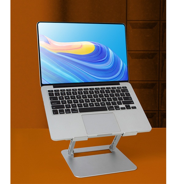 پایه تاشو آلومینیومینوت بوک مدل Alluminium Notebook Stand AD1