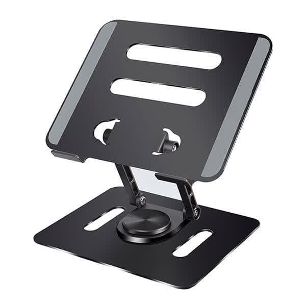 پایه تاشو آلومینیومی نوت بوک 360 درجه مدل Alluminium 360* Notebook Stand