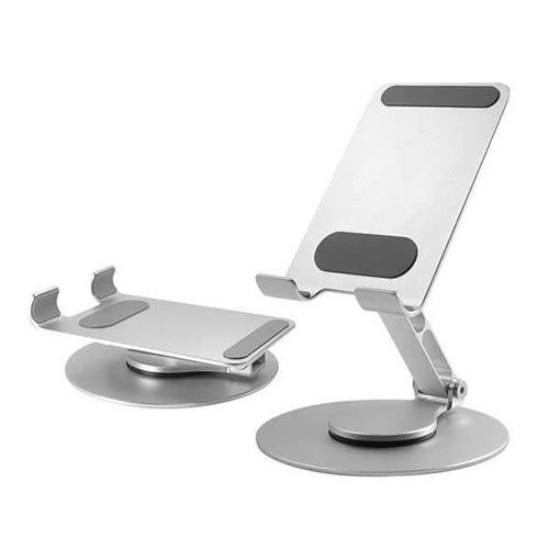 پایه رومیزی موبایل 360 درجه مدل Mobile Alluminium Stand ADF