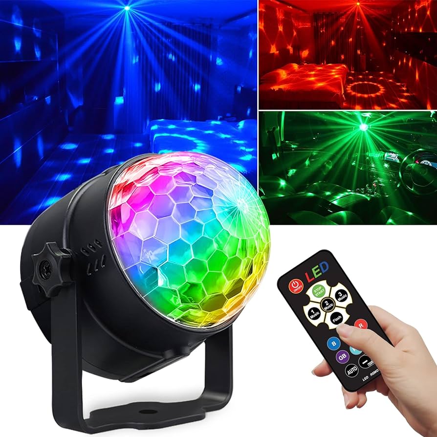 چراغ رقص نور مدل LED Party Light Active