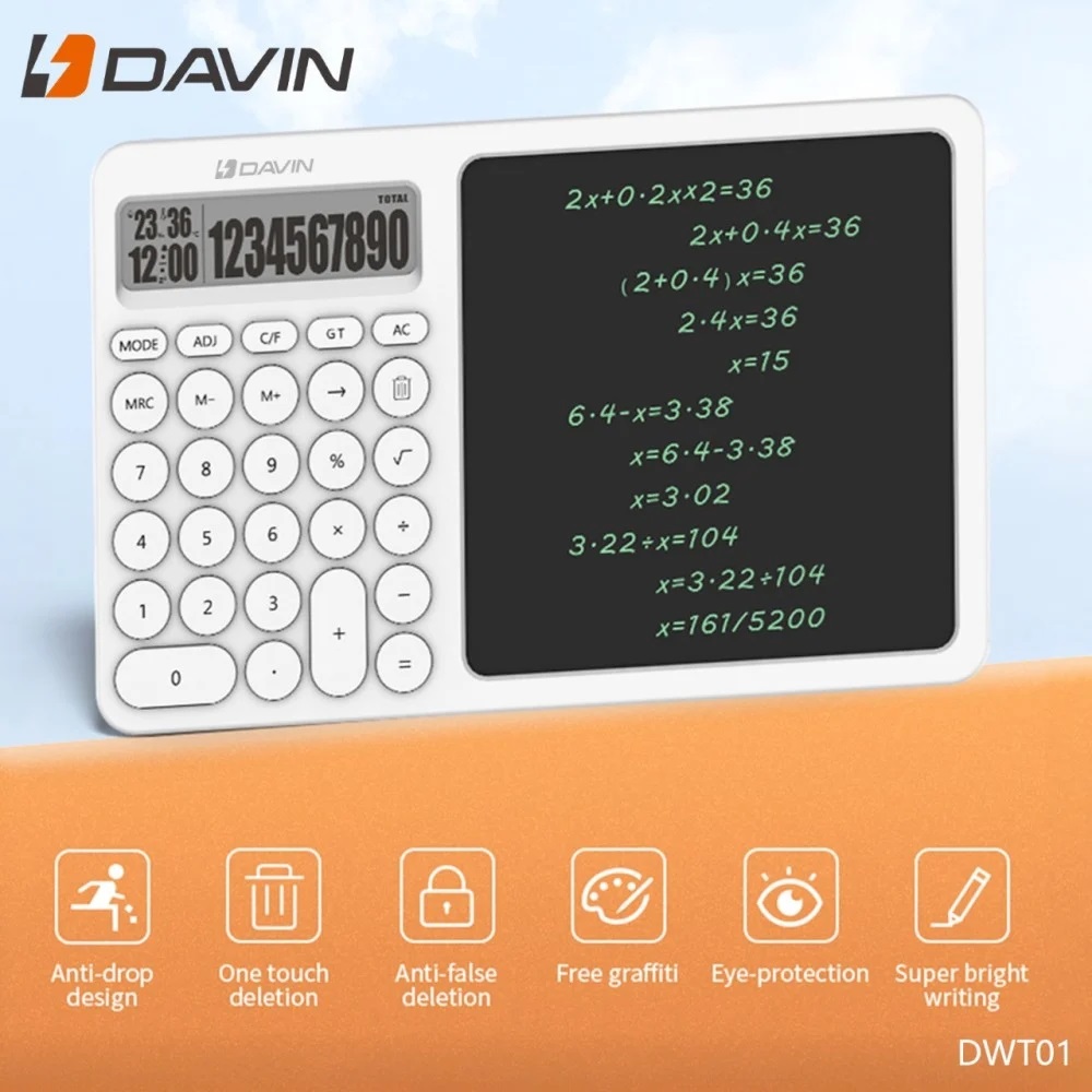 تبلت ماشین حساب داوین مدل Planshet Calculator Davin DWT01