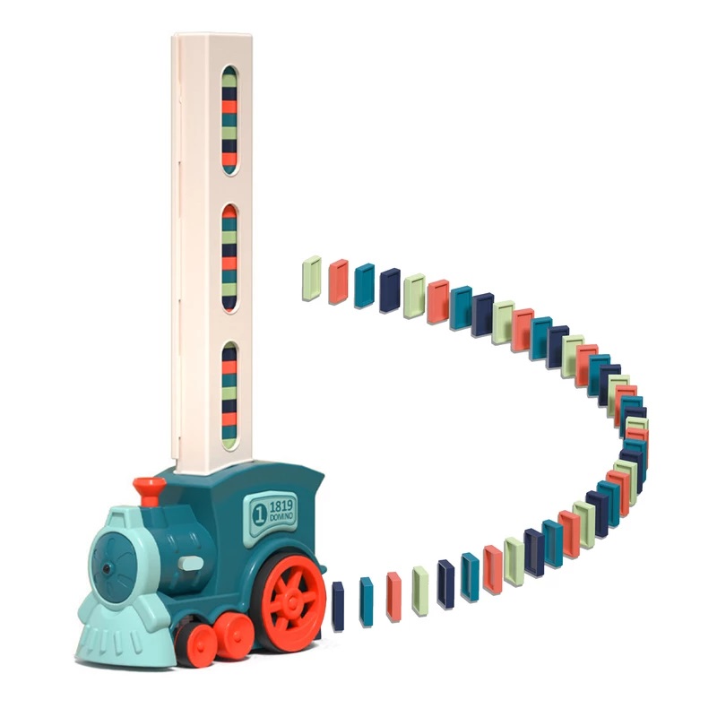 بازی فکری قطار دومینو ساز داوین مدل Davin Domino Train DT01