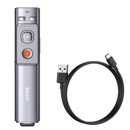 پرزنتر بیسیم باسئوس مدل Baseus Orange Dot Wireless Presenter WKCD000013