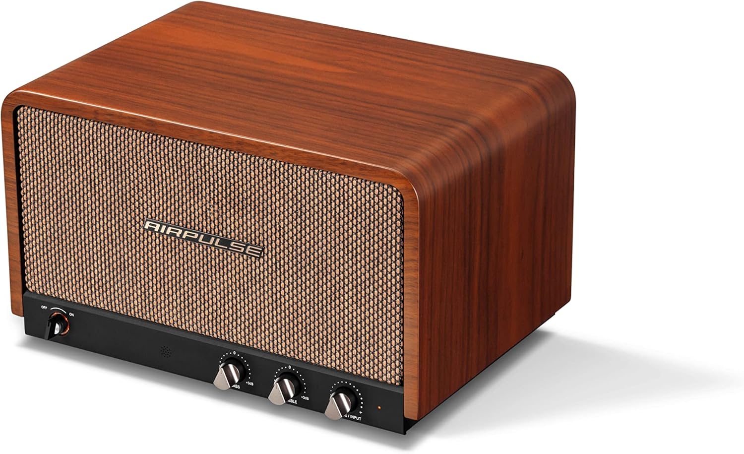 اسپیکر بلوتوثی رومیزی ادیفایر ایرپلاس مدل  Speaker Aiepluse Edifier P100 X Walnut