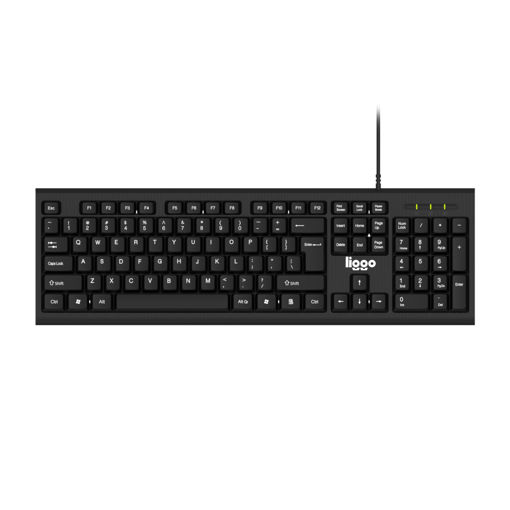 کیبورد سیمدار لیگو مدل Keyboard Liggo K-112