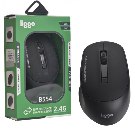 ماوس بدون سیم لیگو مدل Mouse Liggo Wireless B-554