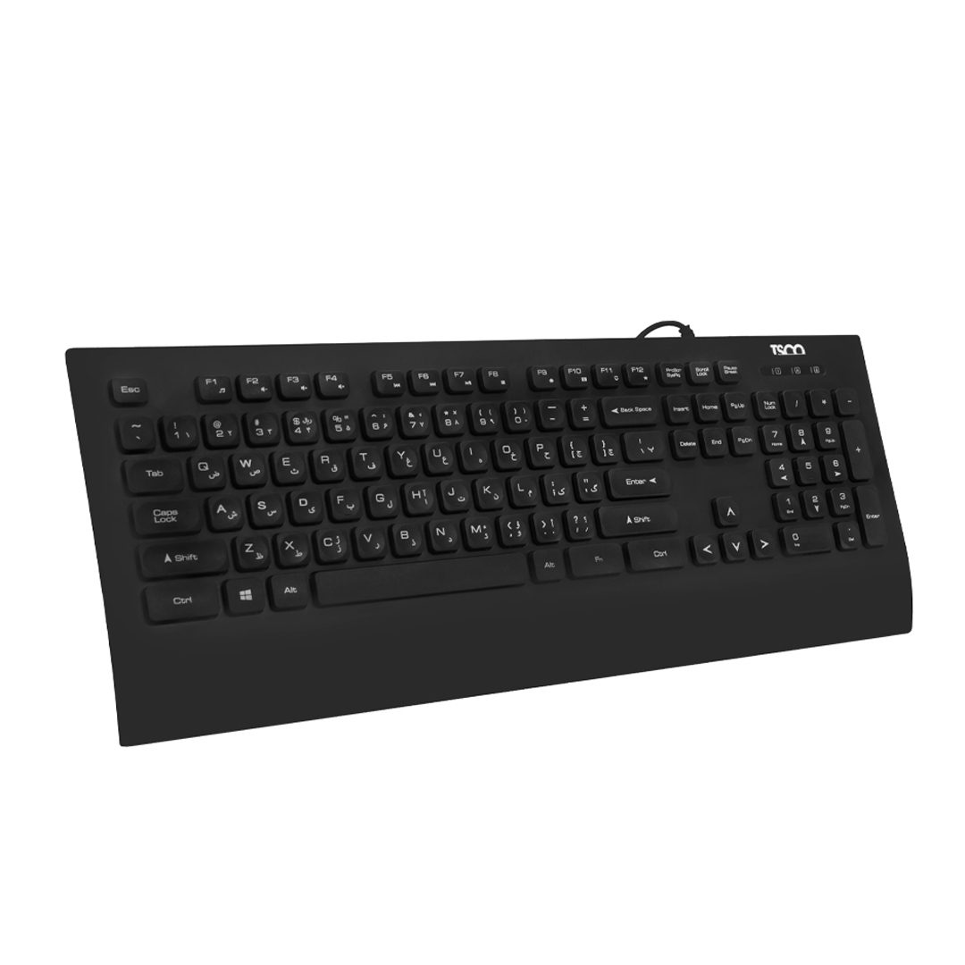 کیبورد و ماوس سیمدار تسکو مدل  Keyboard & Mouse TSCO TKM-8060