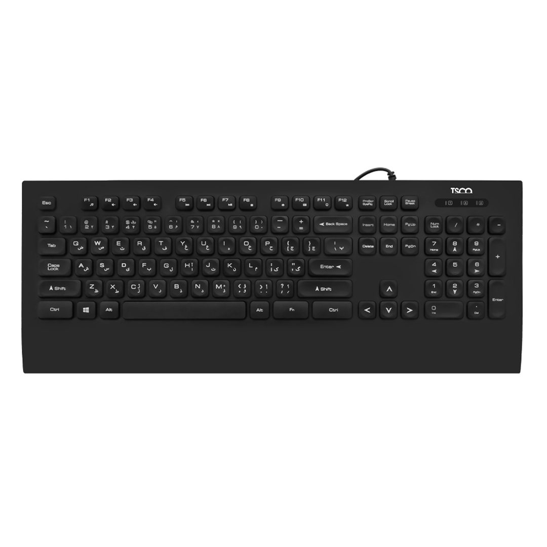 کیبورد و ماوس سیمدار تسکو مدل  Keyboard & Mouse TSCO TKM-8060