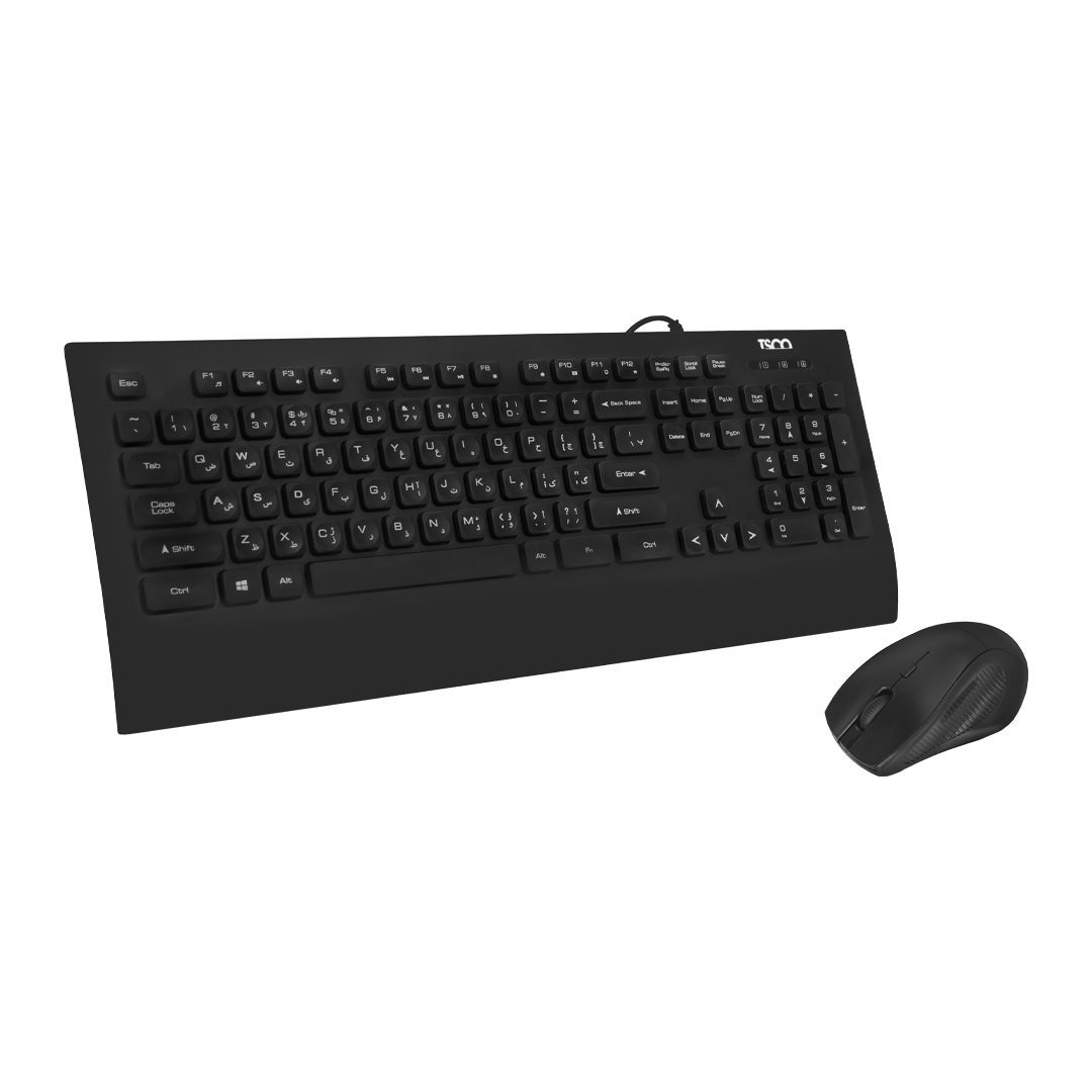 کیبورد و ماوس سیمدار تسکو مدل  Keyboard & Mouse TSCO TKM-8060