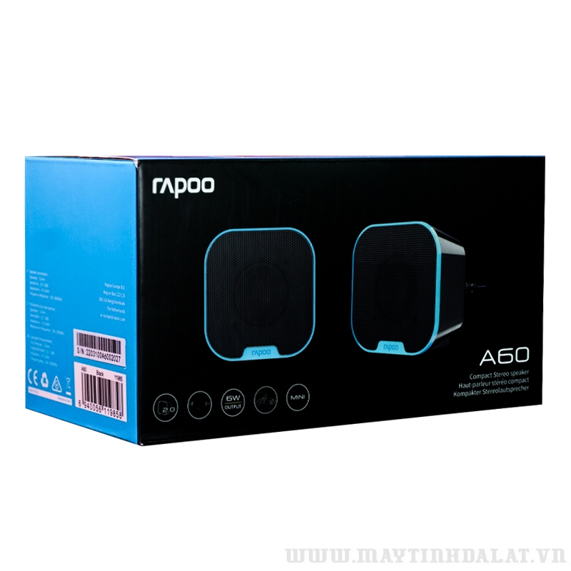 اسپیکر رومیزی رپو مدل Speaker Desktop Rapoo Stereo A60