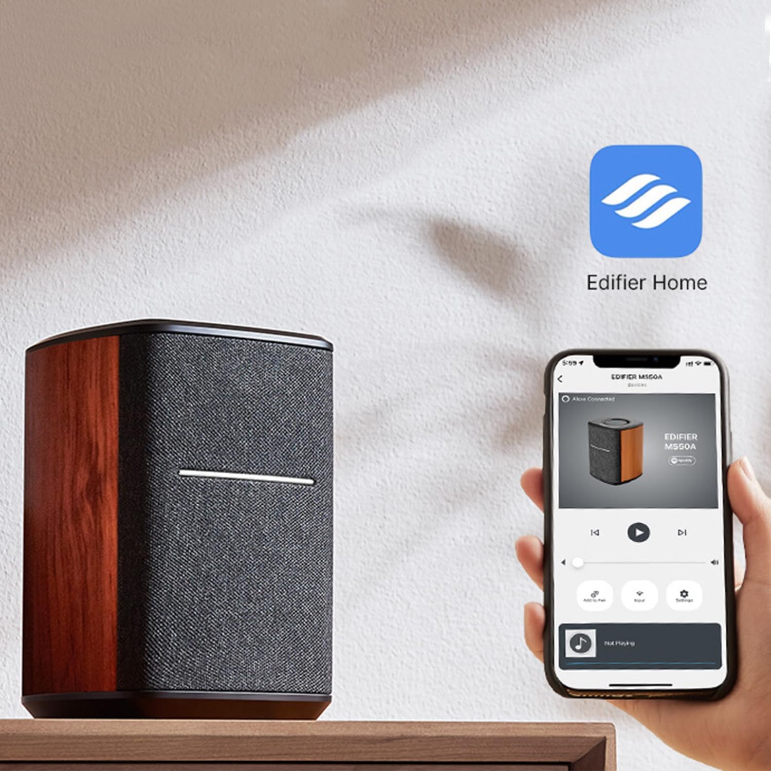 اسپیکر هوشمند وایرلس ادیفایر مدل Speaker Edifier Wifi Smart MS50A