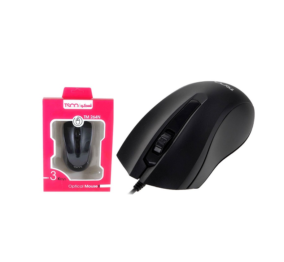 ماوس سیم دار تسکو مدل MOUSE TSCO TM-264 N