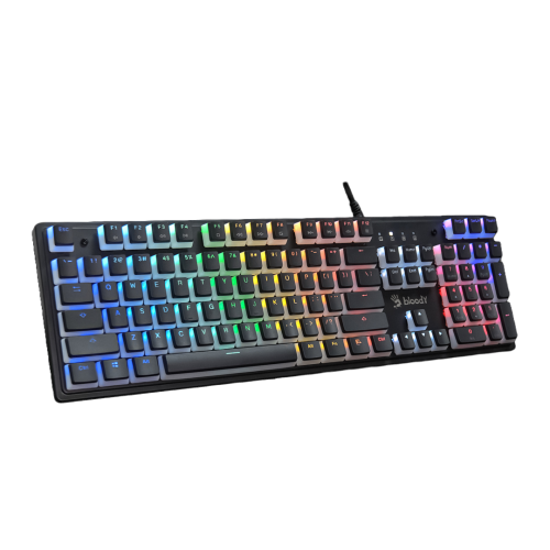 کیبورد گیمینگ مکانیکال ایفورتک سری بلادی مدل Mechanical RGB Gaming Keyboard A4tech Bloody S510R در قائم آی تی 