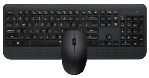 کیبورد و ماوس بیسیم رپو مدل Keyboard & Mouse Wireless Rapoo X3500