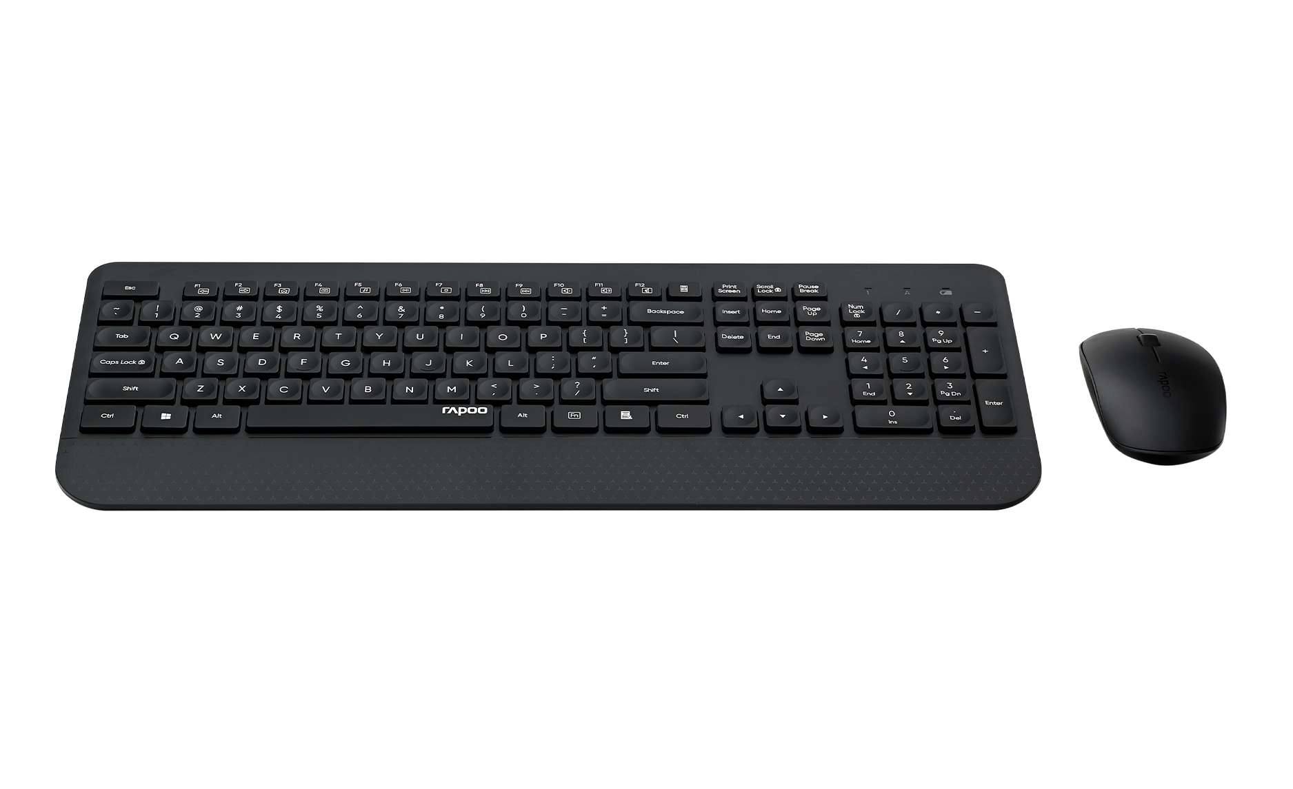 کیبورد و ماوس بیسیم رپو مدل Keyboard & Mouse Wireless Rapoo X3500 در قائم آی تی 