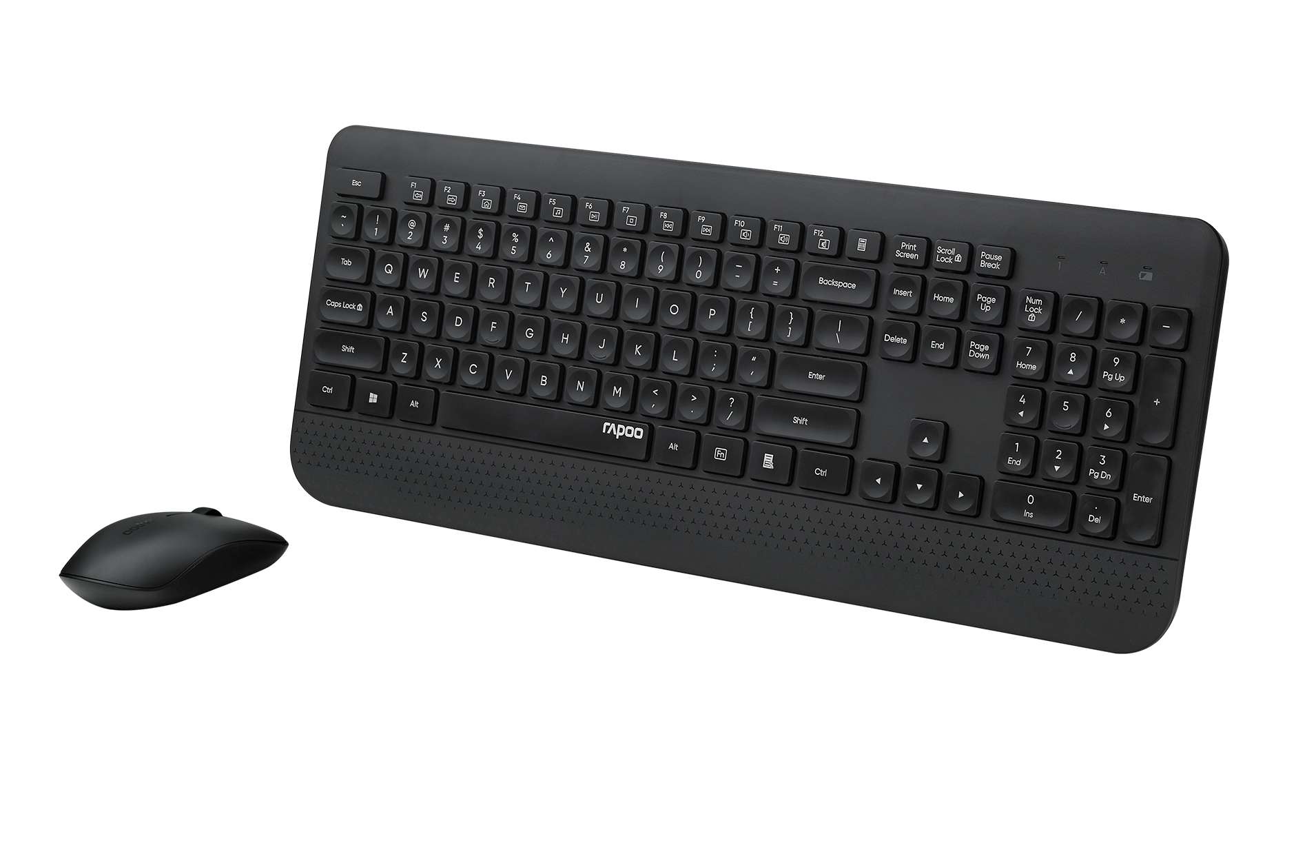 کیبورد و ماوس بیسیم رپو مدل Keyboard & Mouse Wireless Rapoo X3500 در قائم آی تی 