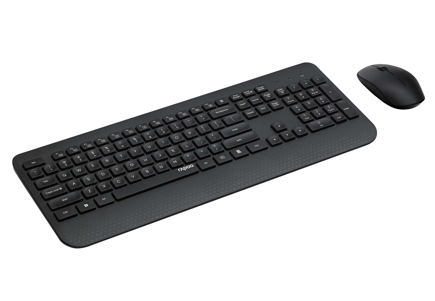 کیبورد و ماوس بیسیم رپو مدل Keyboard & Mouse Wireless Rapoo X3500 در قائم آی تی 