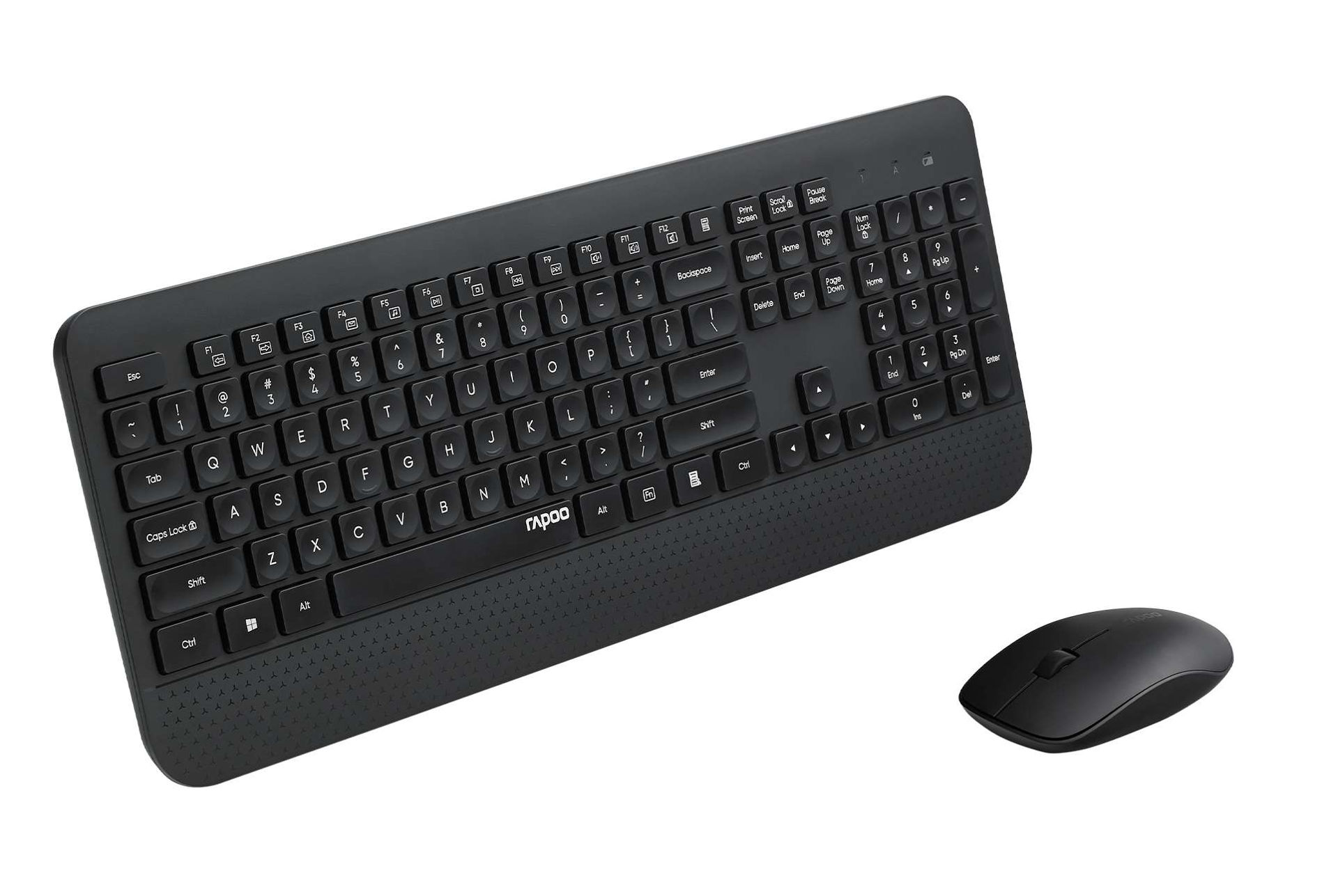 کیبورد و ماوس بیسیم رپو مدل Keyboard & Mouse Wireless Rapoo X3500 در قائم آی تی 