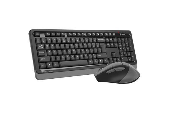 کیبورد و ماوس بدون سیم ای فورتک مدل Keyboard & Mouse Wireless A4tech FG 1035 در قائم آی تی 