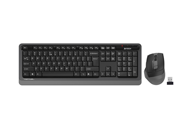 کیبورد و ماوس بدون سیم ای فورتک مدل Keyboard & Mouse Wireless A4tech FG 1035 در قائم آی تی 