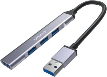 هاب چهار پورت اونتن مدل USB 3.0 To 4 Port Hub  Onten OTN-5701 در قائم آی تی