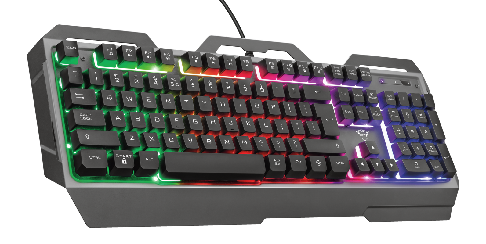 کیبورد گیمینگ تراست مدل Keyboard Gaming Trust  GXT-856 TORAC در قائم آی تی 