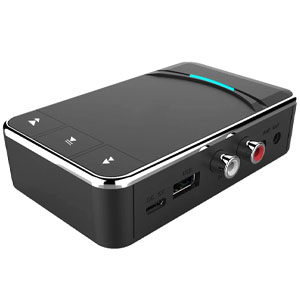 تبدیل و گیرنده و فرستنده بلوتوث صدا مدل Bluetooth Receiver & Digital to Analog Converter T39 در قائم آی تی