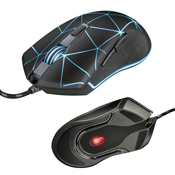 ماوس گیمینگ تراست طرح عنکبوتی مدل Mouse Gaming Trust GXT-133 LOCX در قائم آی تی 