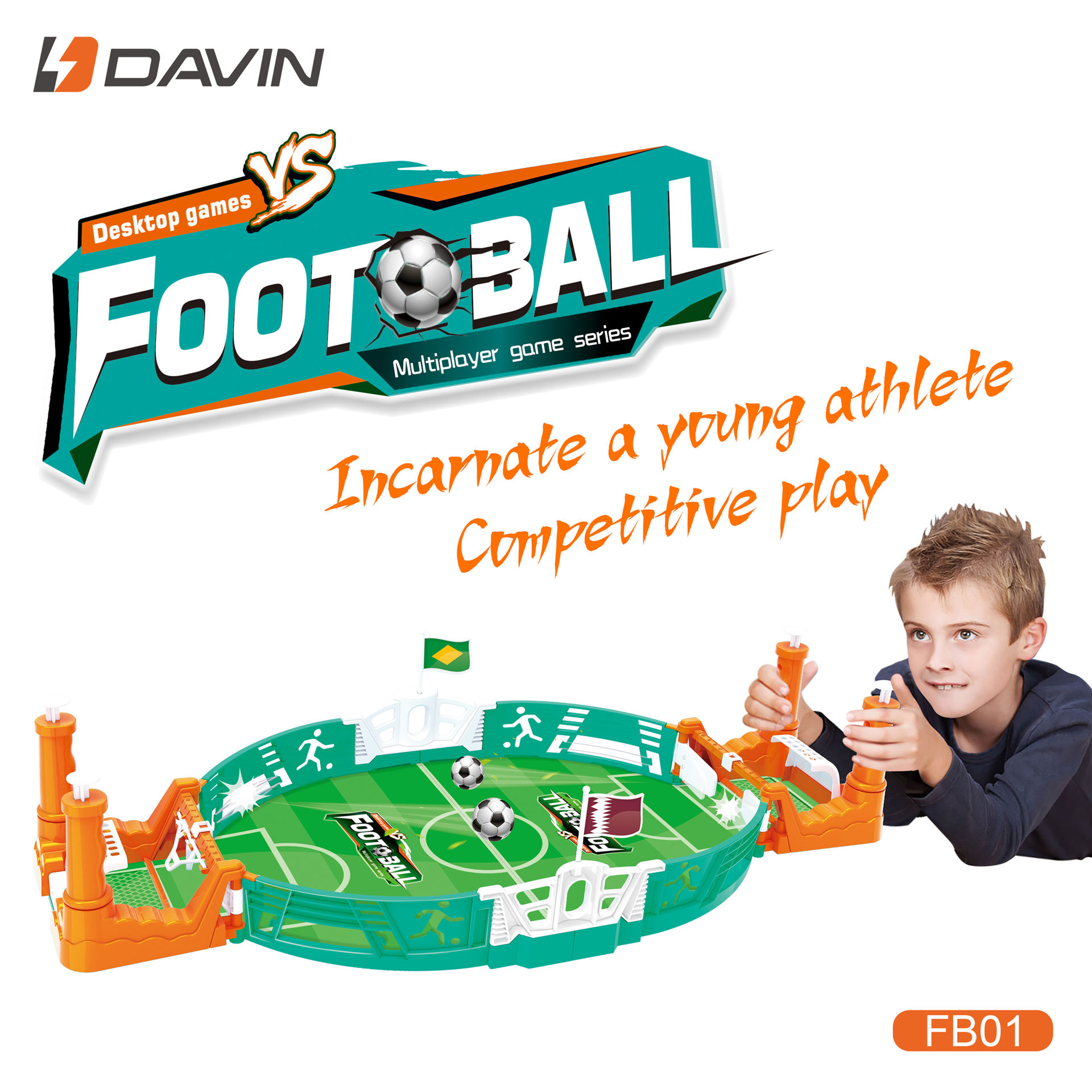  فوتبال دستی داوین مدل Footbal Tablet Game Davin FB01 در قائم آی تی 