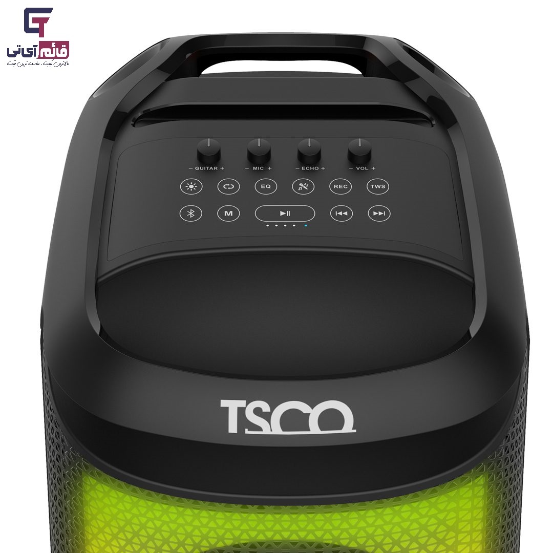  مشخصات اسپیکر بلوتوثی قابل حمل تسکو مدل Speaker Bluetooth Tsco TS-1923 در قائم آی تی