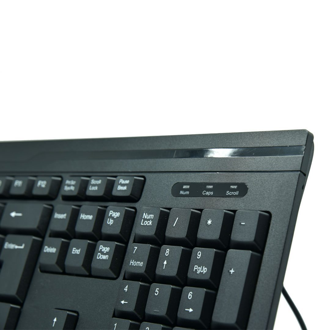 کیبورد سیم دار تسکو مدل KEYBOARD TSCO TK-8012 در قائم آی تی 