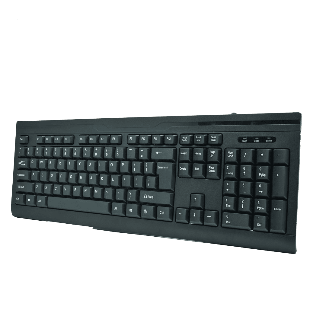 کیبورد سیم دار تسکو مدل KEYBOARD TSCO TK-8012 در قائم آی تی 