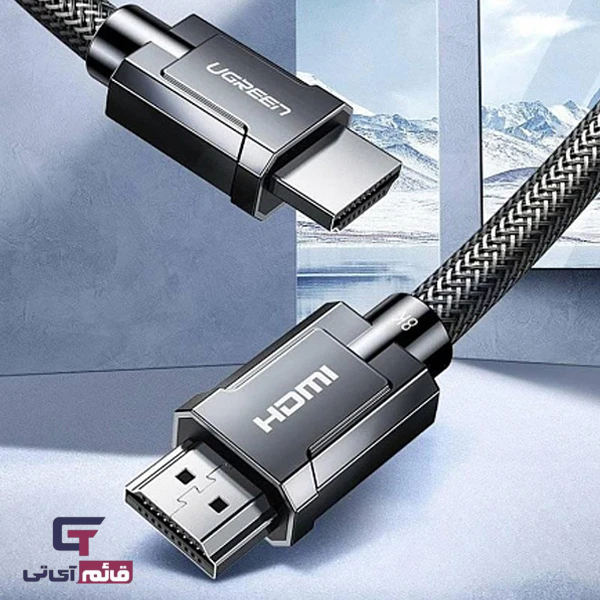 کابل انتقال تصویر یوگرین HD136 مدل Cable HDMI Ugreen 8K 70325 3M در قائم آیتی