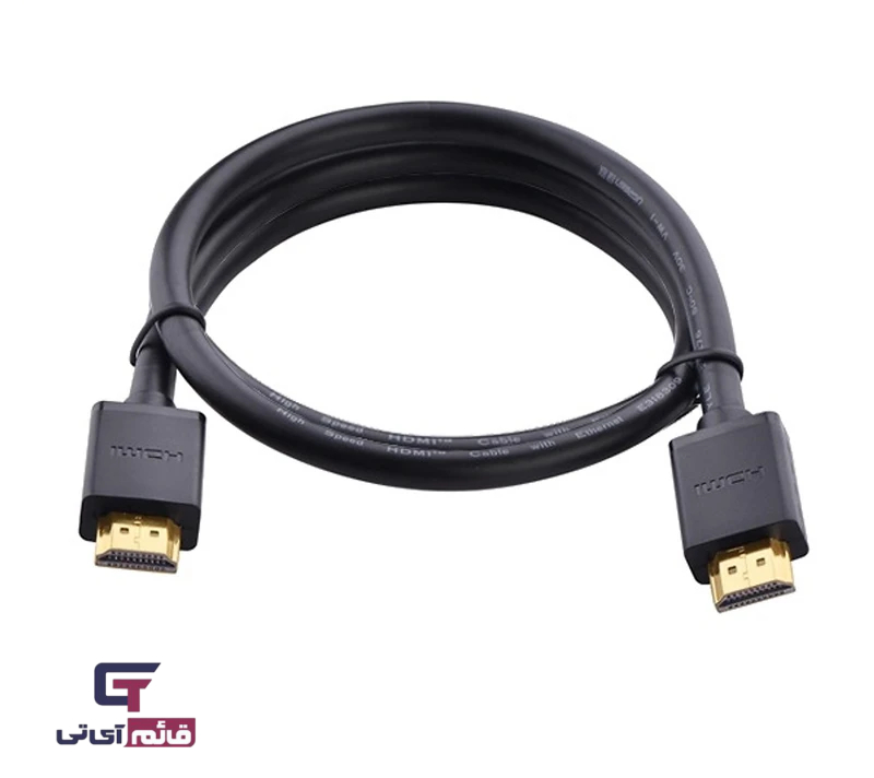 کابل انتقال تصویر یوگرین HD101 مدل Cable HDMI UGreen 10128 1.5M در قائم آیتی