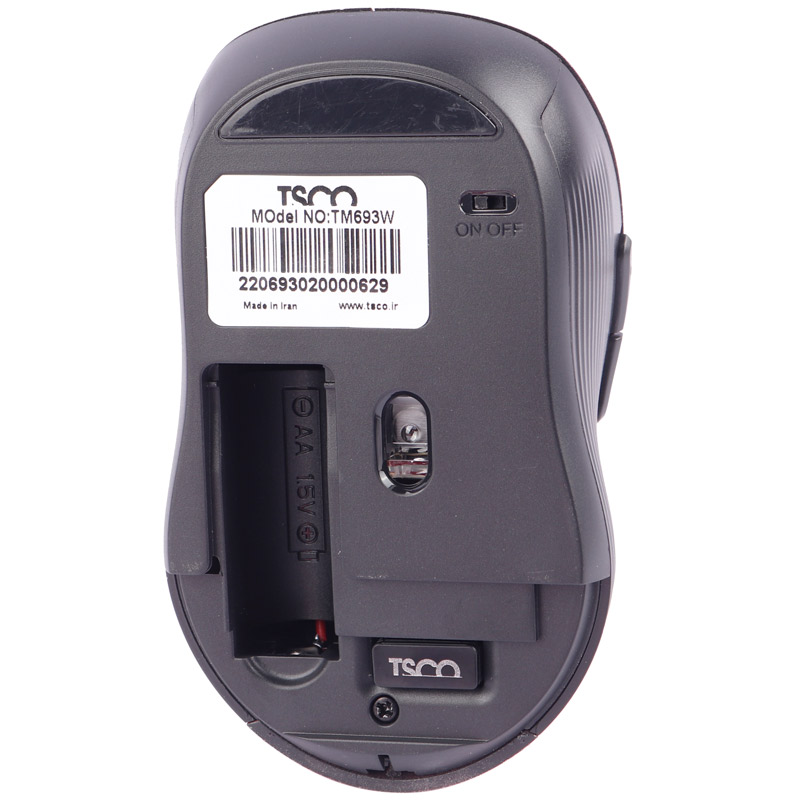 ماوس بدون سیم تسکو مدل MOUSE WIRELESS TSCO TM-693 در قائم آی تی 