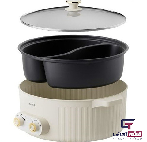 قابلمه برقی 6 لیتری شیائومی در قائم آی تی مدل Deerma Electric Hot Pot DG50W