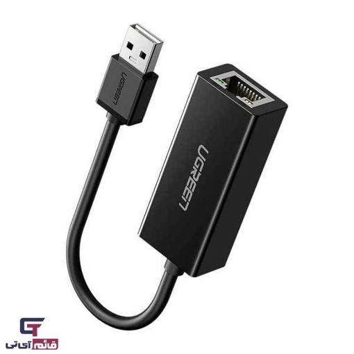 تبدیل شبکه یوگرین مدل USB To Ethernet Lan CR110 UGreen 10/100 Mbps