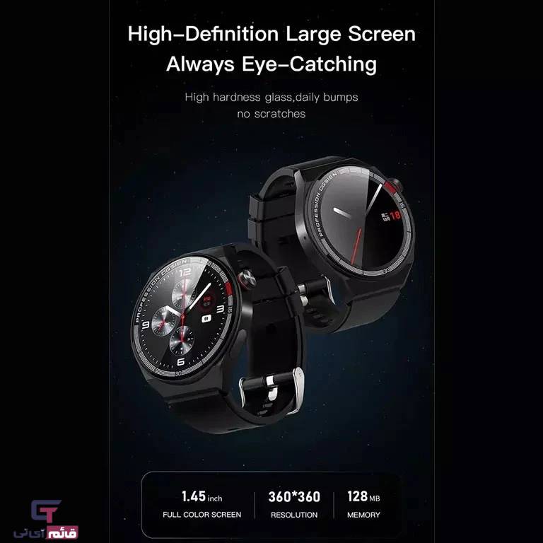 ساعت هوشمند رسی با قابلیت مکالمه مدل Smart Watch Recci L3 Pro در قائم آی تی