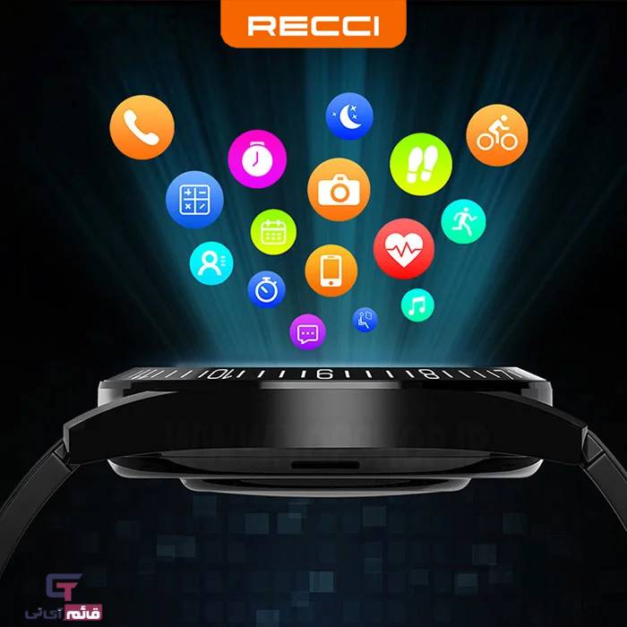 ساعت هوشمند رسی با قابلیت مکالمه مدل Smart Watch Recci RA-09 در قائم آی تی