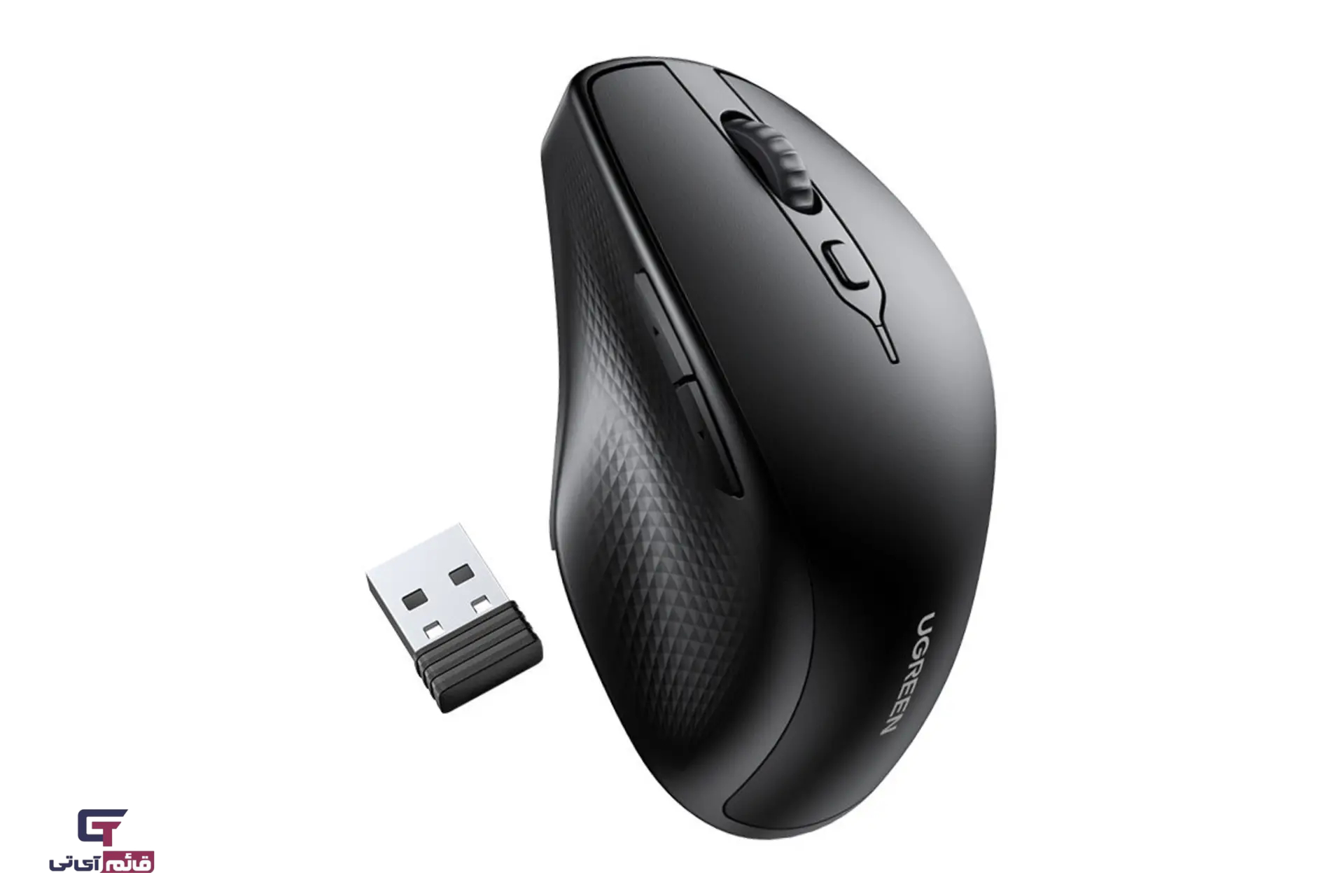 ماوس بیسیم یوگرین مدل Ergonomic Wireless Mouse Ugreen MU101/90395 در قائم آی تی