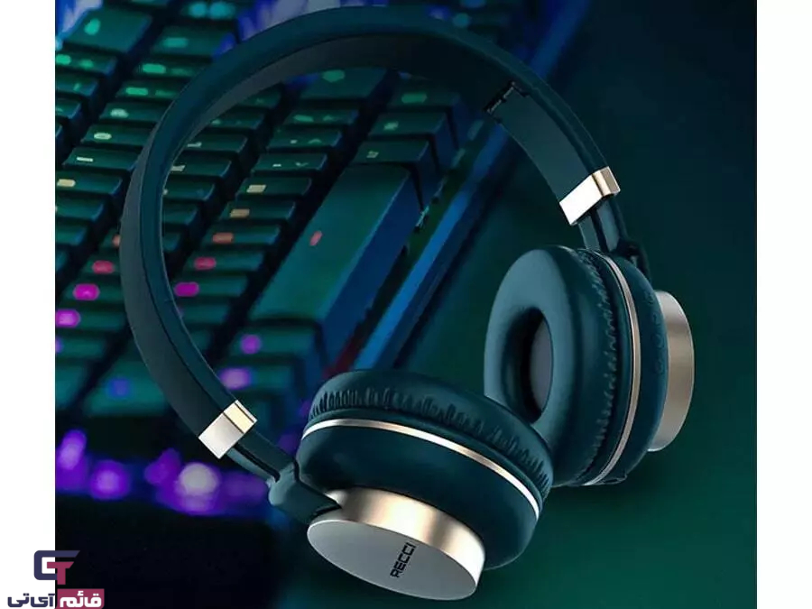 هدست بلوتوثی گیمینگ بی سیم رسی مدل Headset Bluetooth Gaming Recci Rep-W13 در قائم آی تی