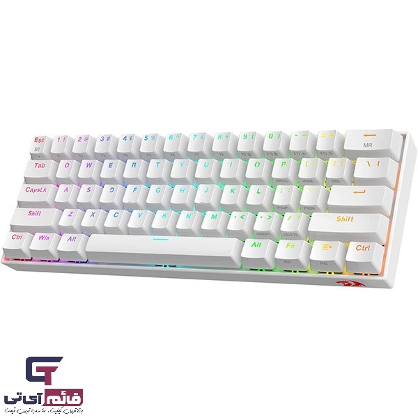 کیبورد سیم دار مخصوص بازی ردراگون مدل KEYBOARD GAMING REDRAGON DRACONIC K-530 در قائم آی تی