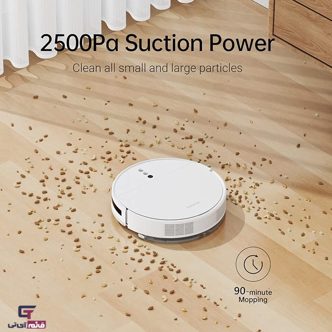 جارو روباتیک شارژی شیائومی مدل Xiaomi Robot Wifi Vacuum Cleaner Dreame F9 در قائم آی تی