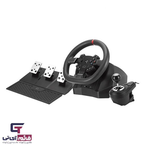 فرمان و پدال بازی تسکو مدل Tsco Driving Force Racing Wheel & Pedals TGW-195