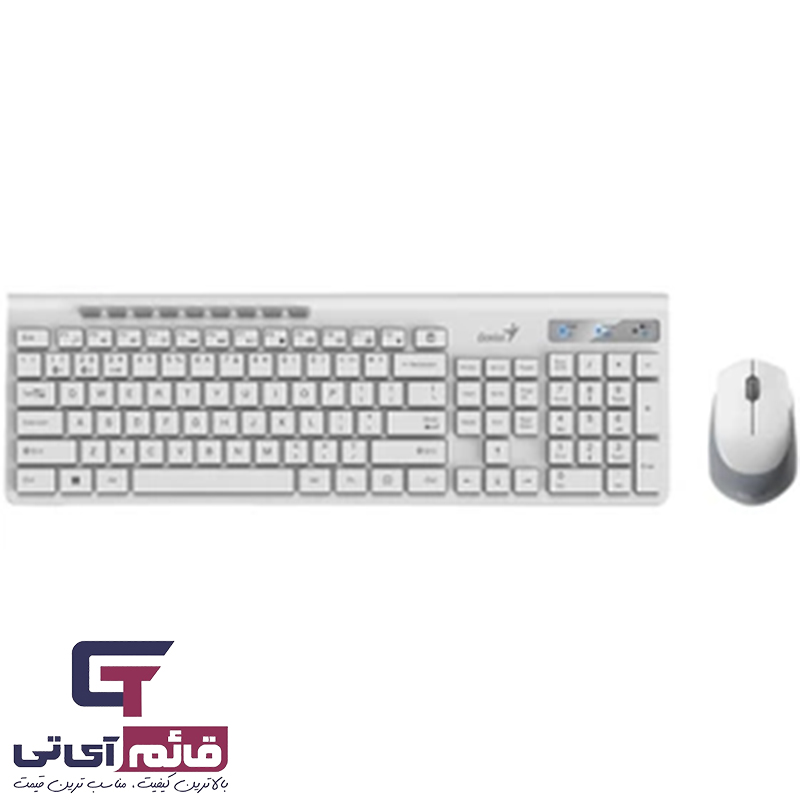  کیبورد و ماوس بیسیم جنیوس مدل Wireless Keyboard & Mouse Genius Slim Star 8230 در قائم آی تی