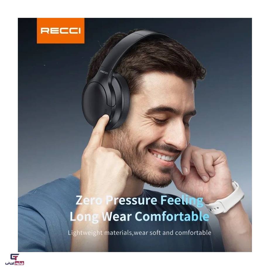 هدست بلوتوثی رسی مدل Headset Bluetooth Recci Rep -W59 در قائم آی تی