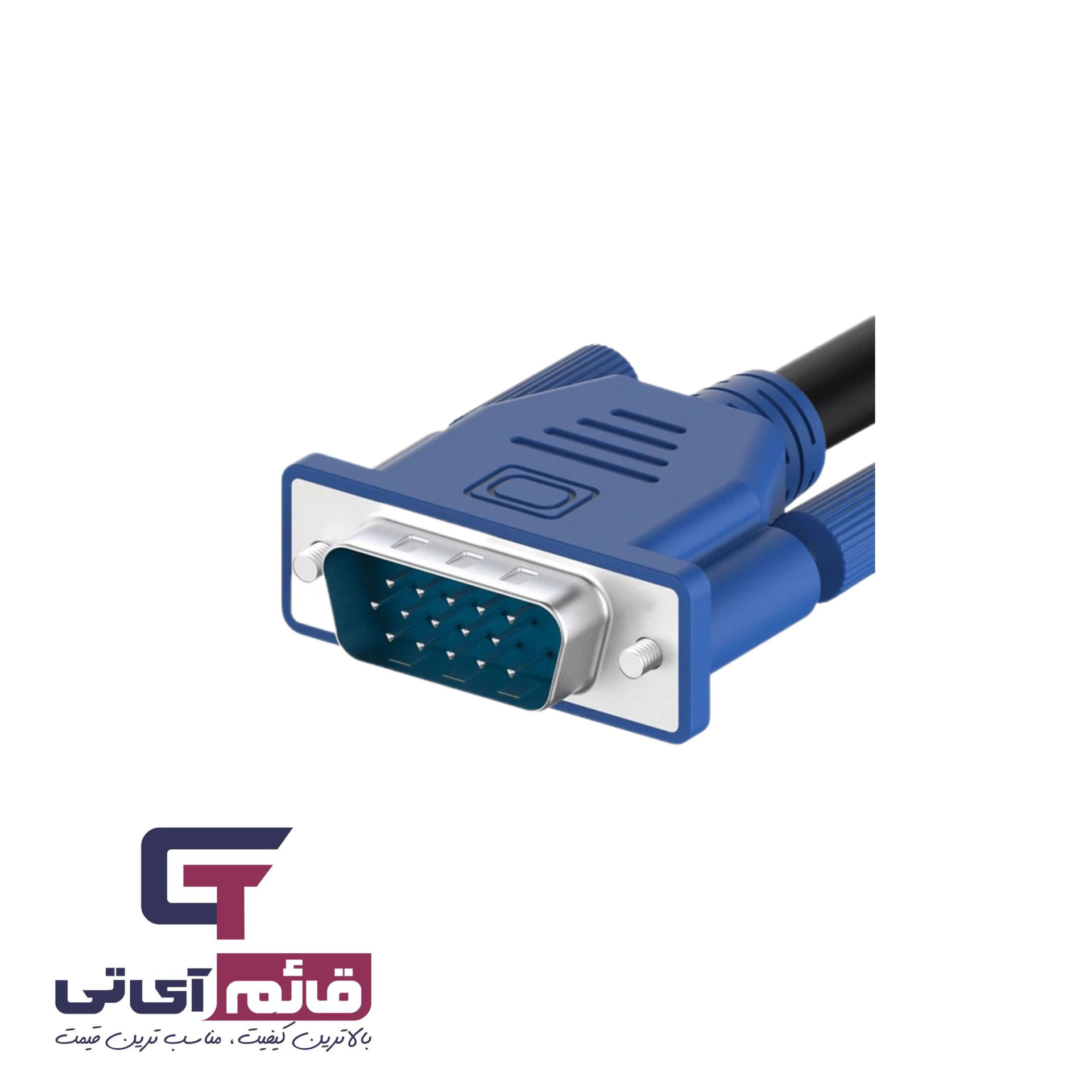 کابل انتقال تصویر مانیتور تسکو مدل Cable VGA Tsco 1.8M در قائم آی تی