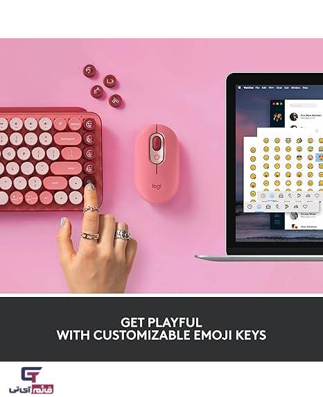 کیبورد بدون سیم لاجیتک مدل Wireless Keyboard Logitech Pop Keys در قائم آی تی