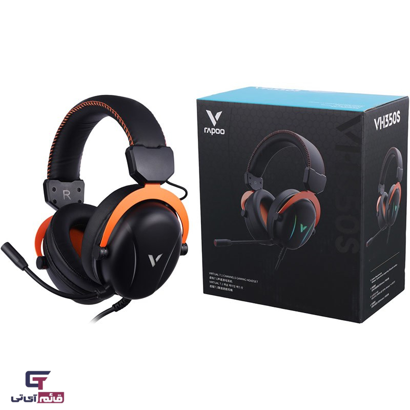 هدست گیمینگ رپو مدل Headset Gaming Rapoo VH-350s 7.1 در قائم آی تی